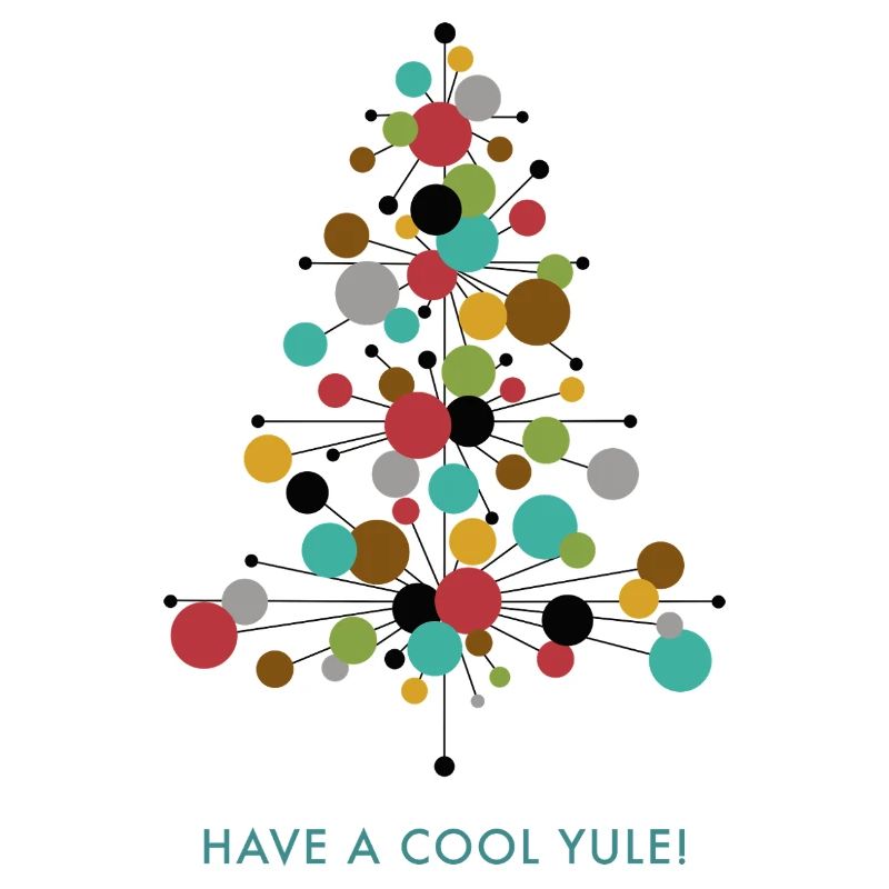 Have a Cool Yule! – Retro Christmas design