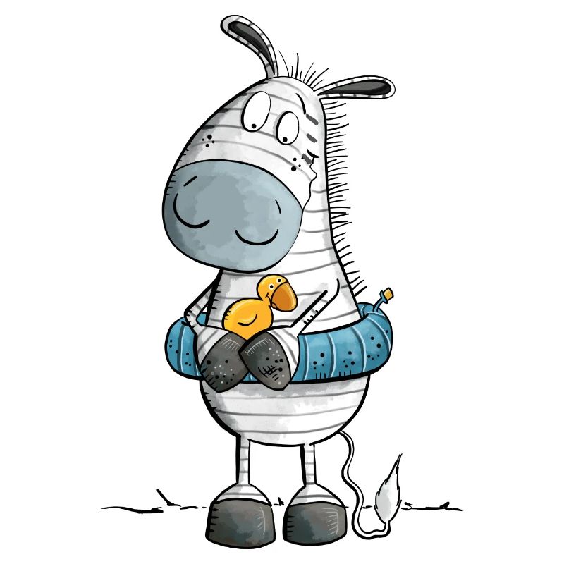 Zebra Summer Beach Float