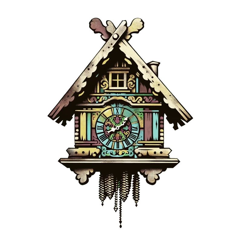 Cuckoo Clock |Typical German Traditional German