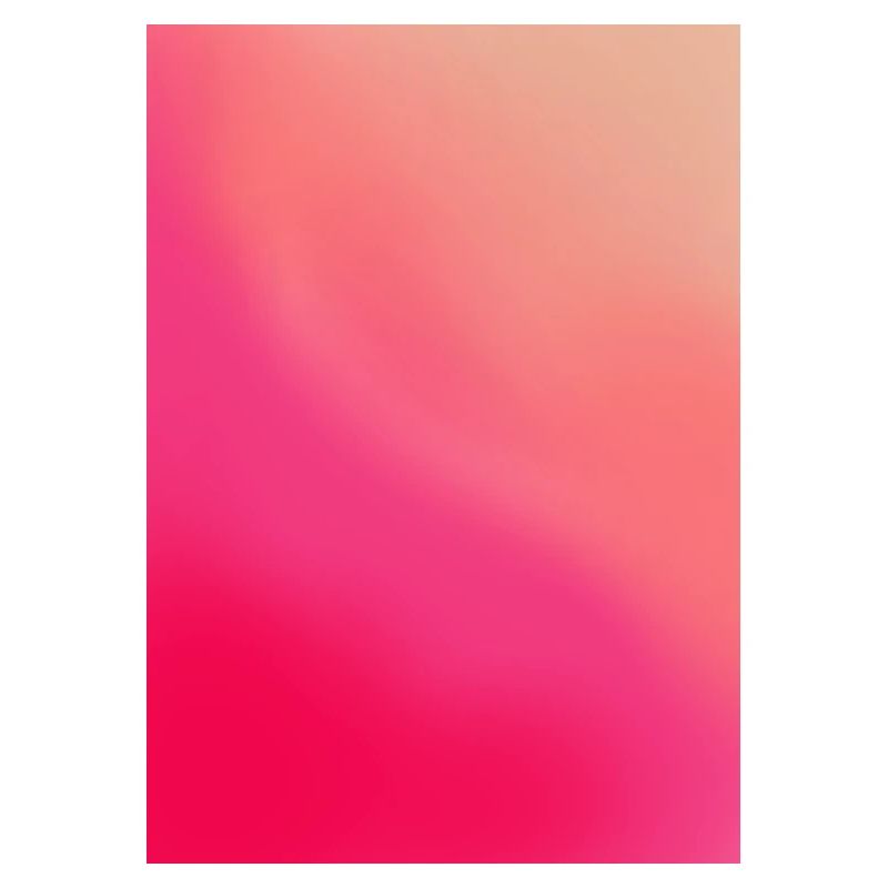 Gradient - Waves pink red customizable