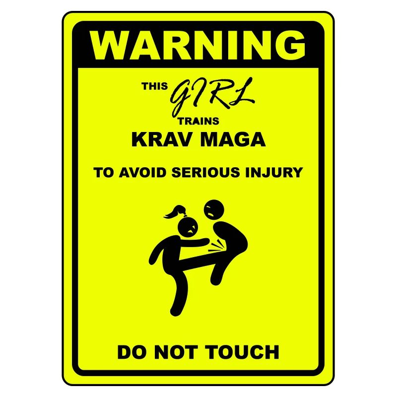 Warning! This girl does Krav Maga