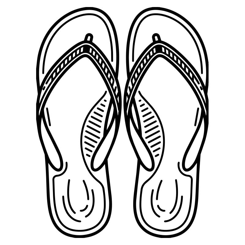 Sommer-Flip-Flops