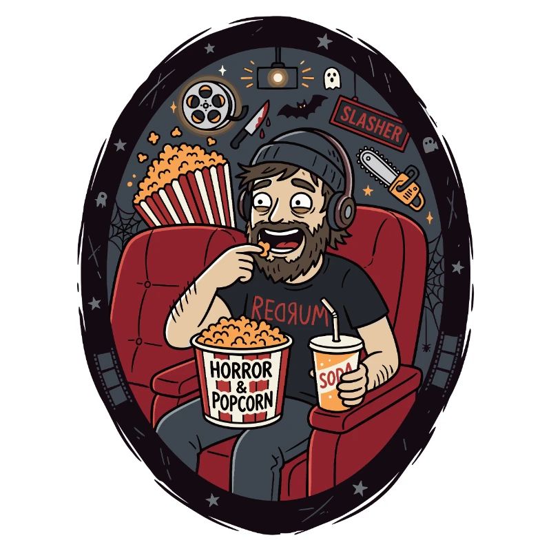 Horror Popcorn Kino Abend Humor
