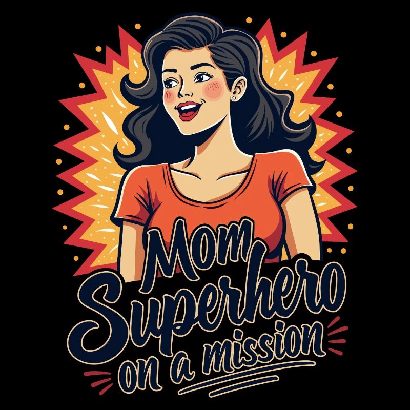 Mutter, Superheldin auf einer Mission !