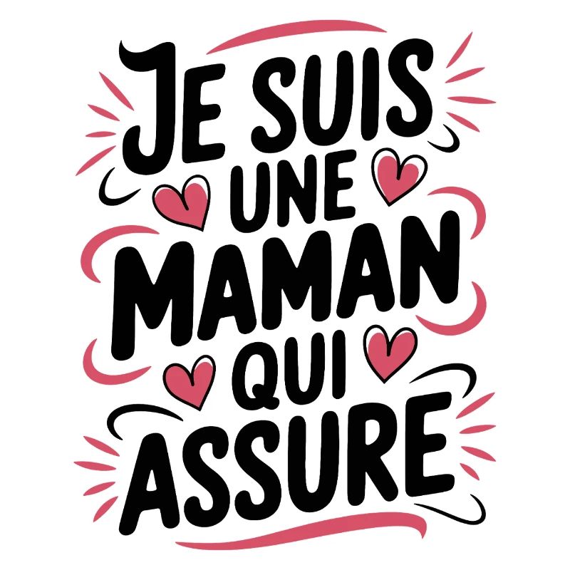 Ich bin eine Mutter, die versichert