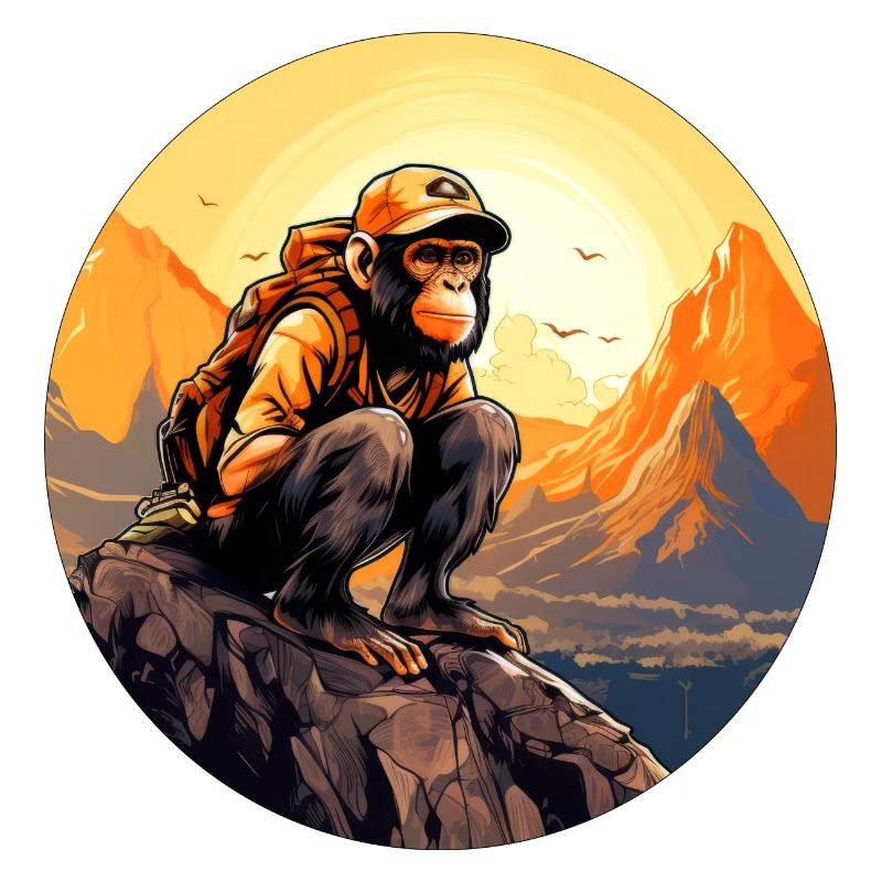 Monkey Hiking / Mountaineer Monkey