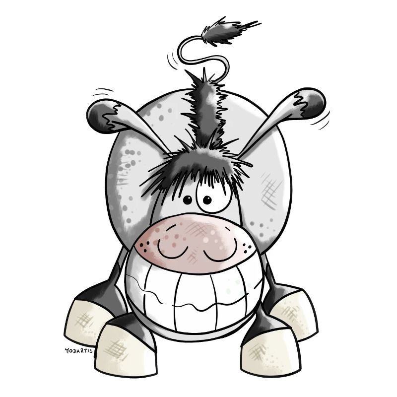 Smiling Donkey