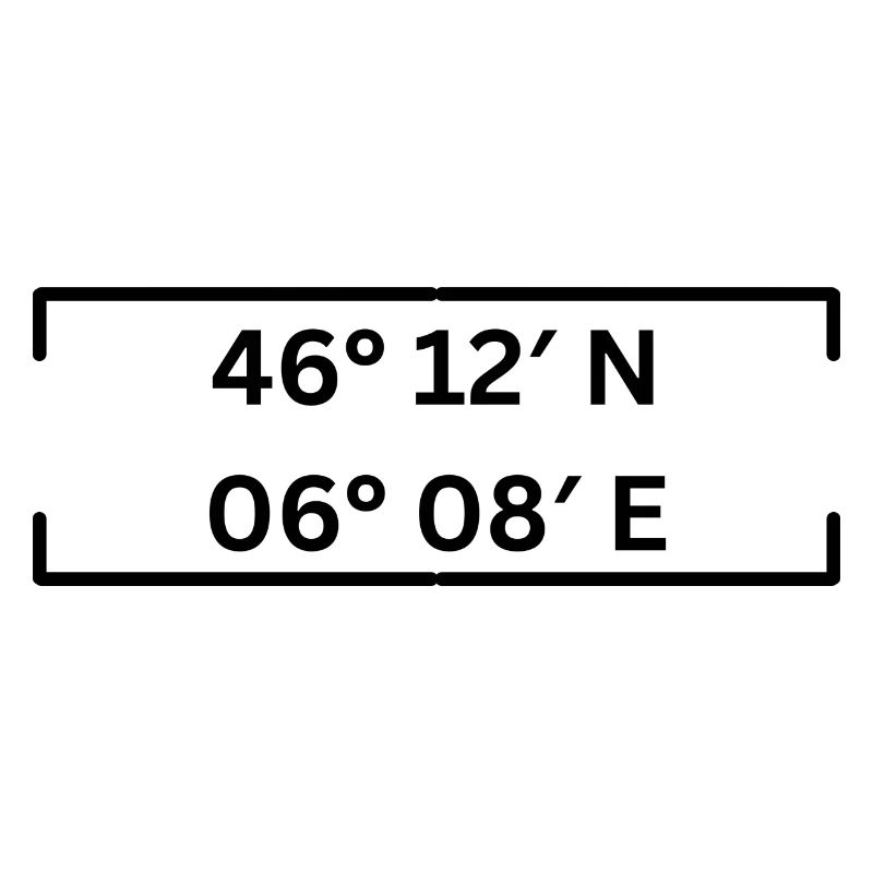 Coordinates Geneva Minimalist