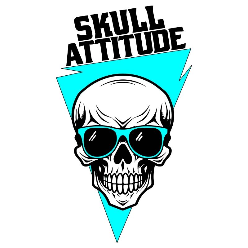 Skull with Glasses