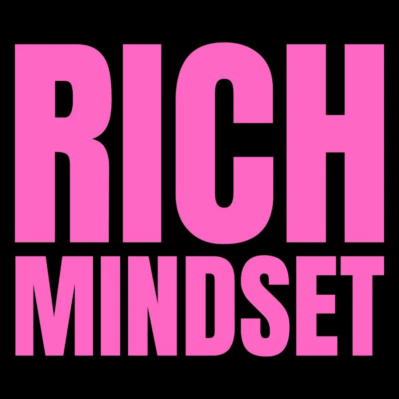 Reichhaltiges Mindset, Motivation, Erfolg, Einstellung