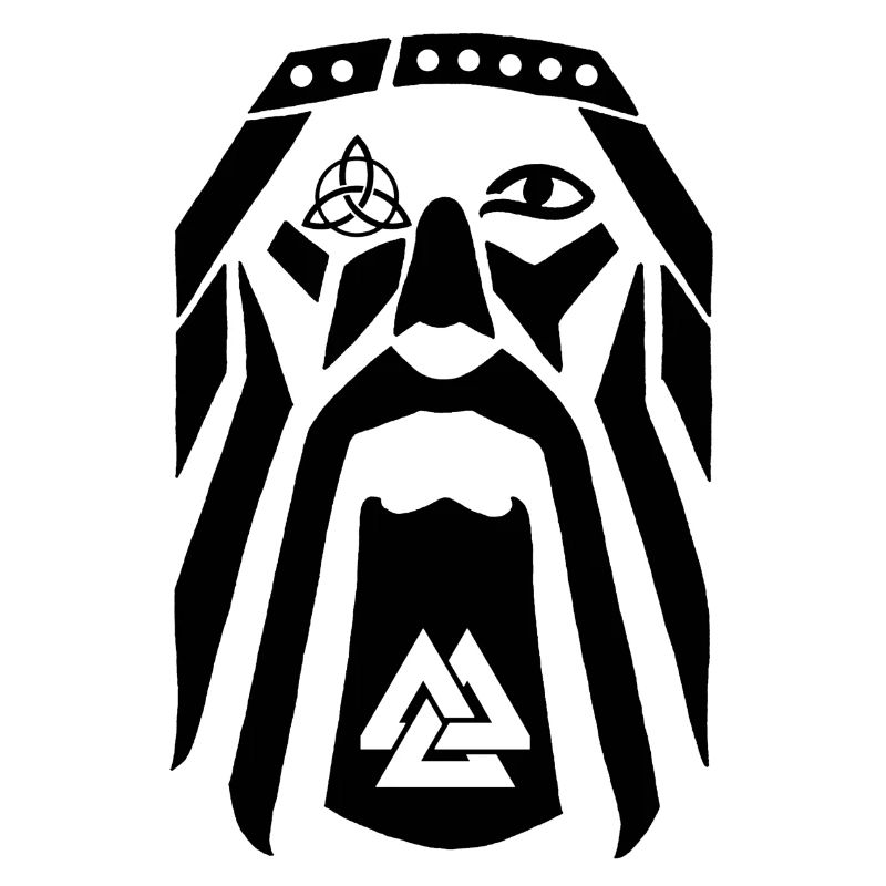 Wikingerkrieger (schwarz)