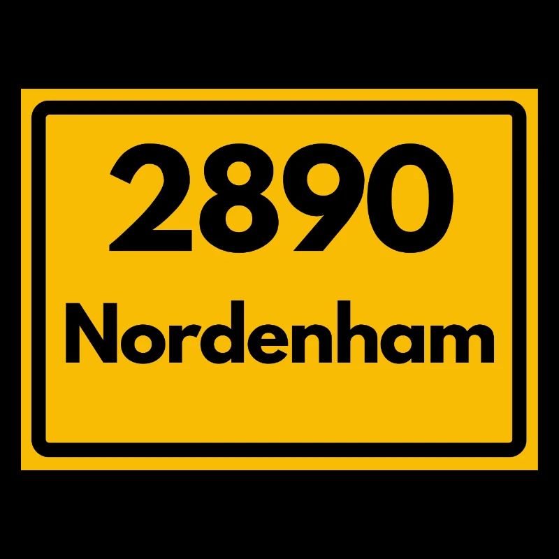 ANCIEN CODE POSTAL RÉTRO 2890 NORDENHAM – WESER