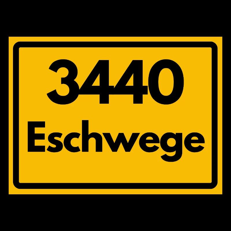 ALTE POSTLEITZAHL PLZ RETRO 3440 ESCHWEGE 