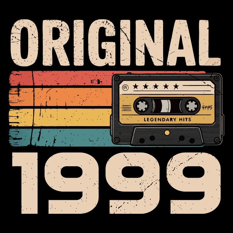 Originaler Retro-Geburtstag 1999