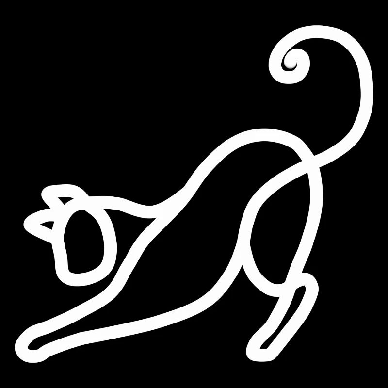 Minimalist Cat