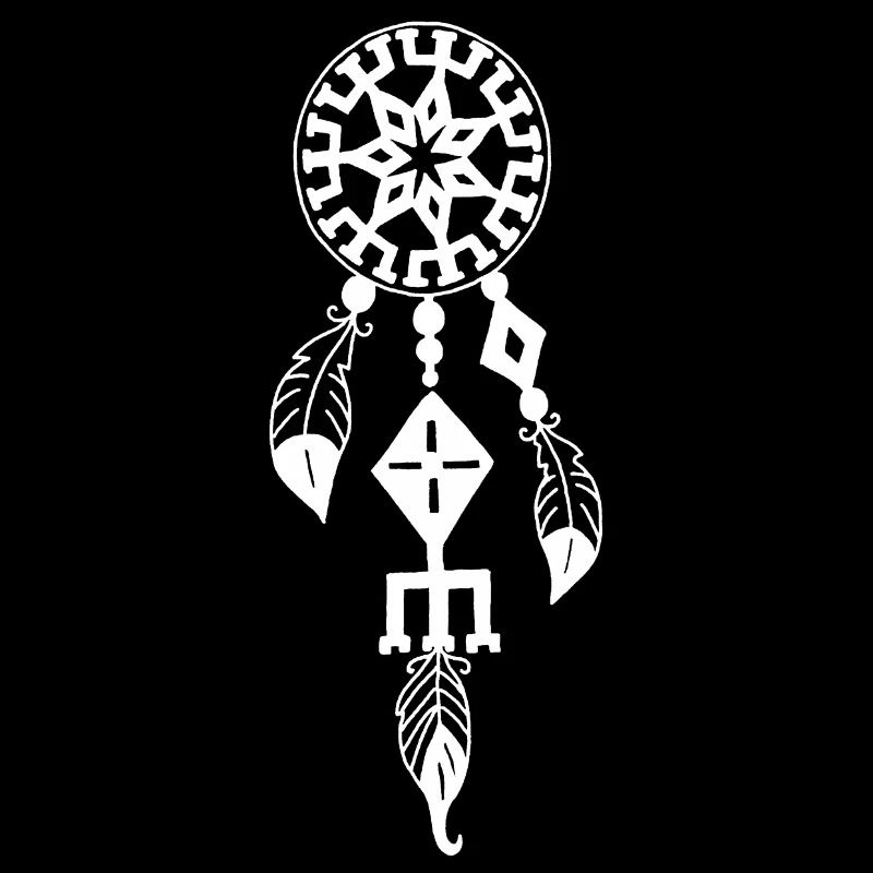 Attrape-rêve blanc
