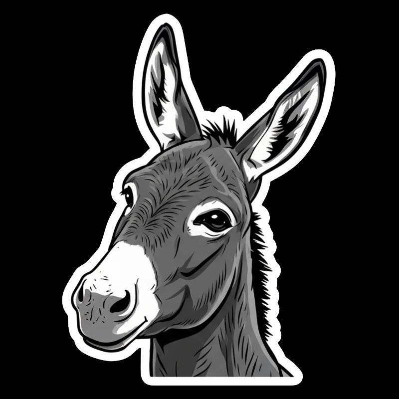 Tête d’âne – Expressive et sympathique