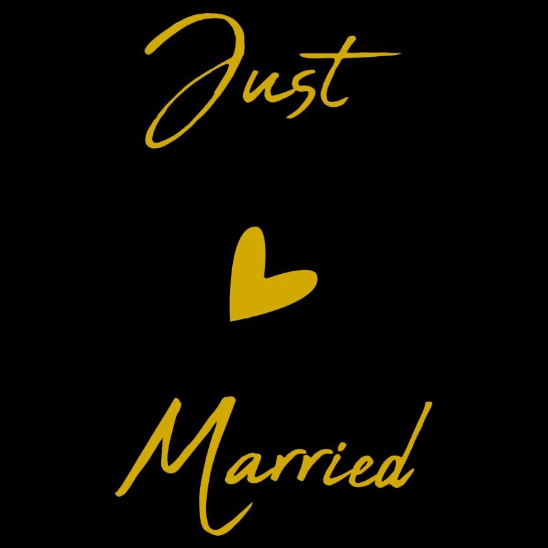 JUST MARRIED. EVJF. SAINT VALENTIN. COUPLE