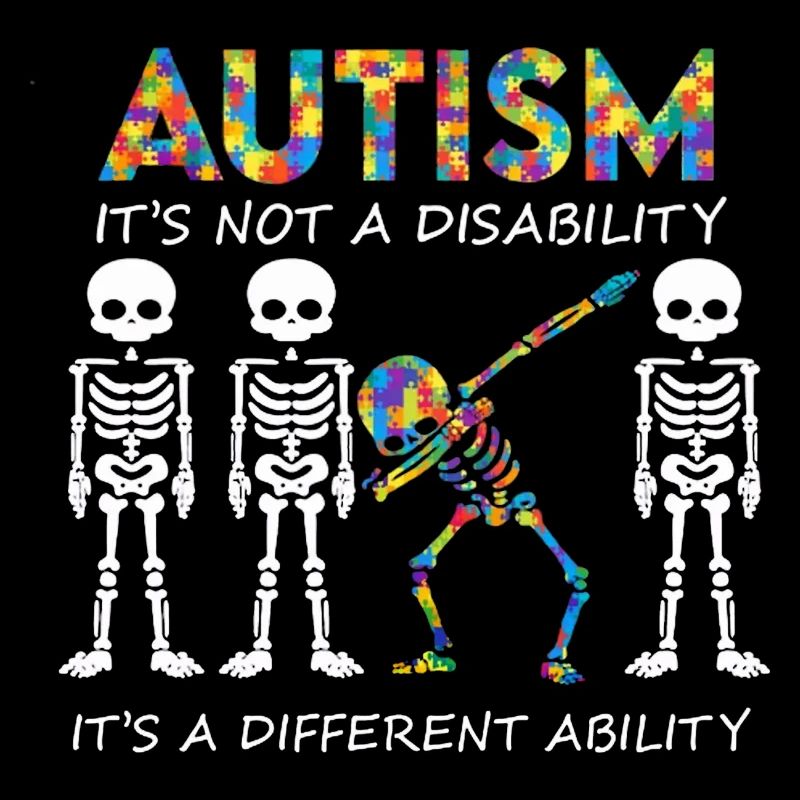 Autismus Regenbogen Puzzle Stolz