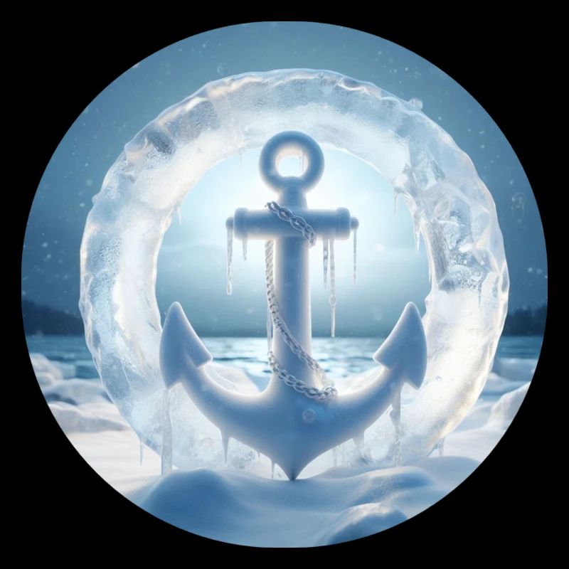 Anker Eis Schnee vereist