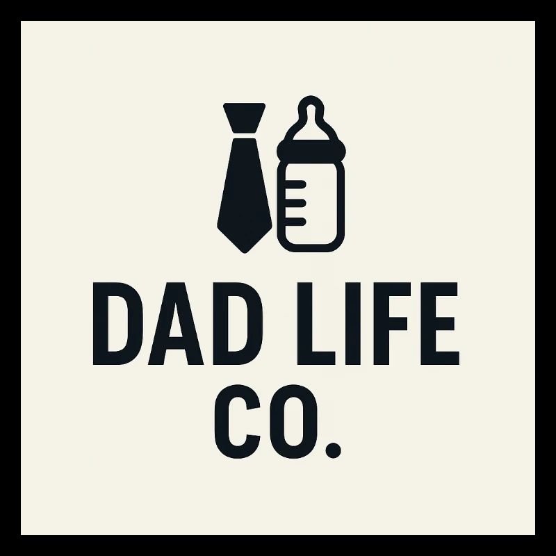 Dad Life Co Office Bottles