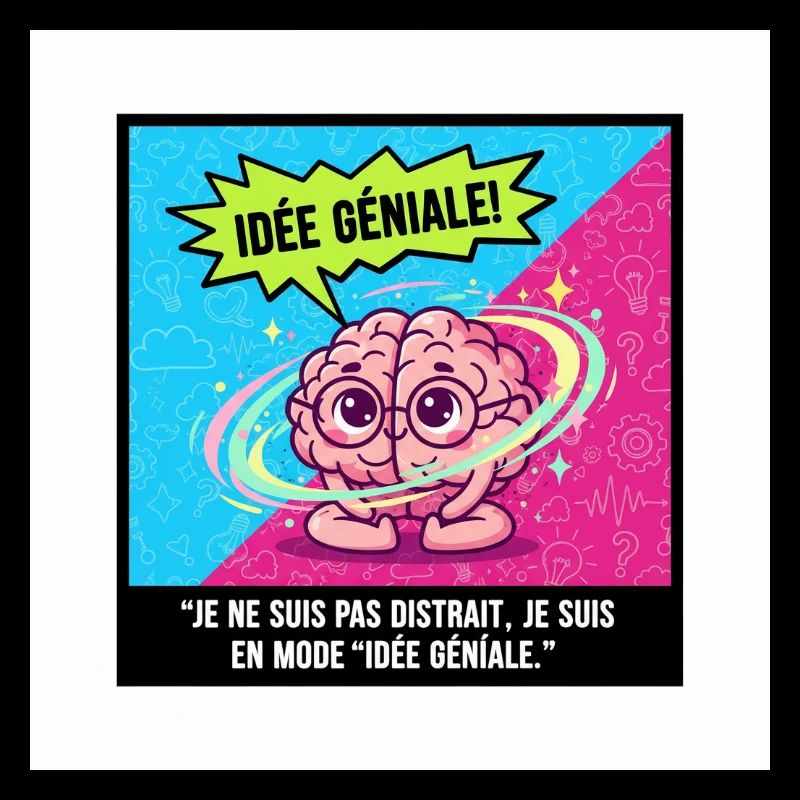 Idée Géniale Cerveau Pop