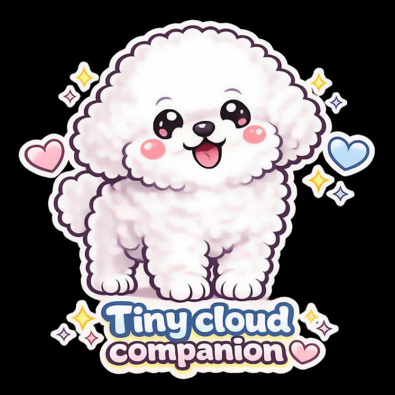 Cuddly Cloud Dog – Tiny Cloud Companion