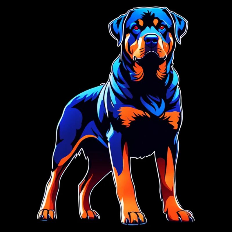 Expressive Rottweiler Survival Design