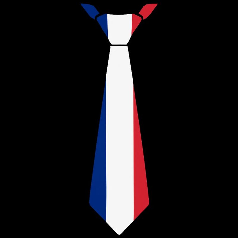 Cravate France – Conception du drapeau