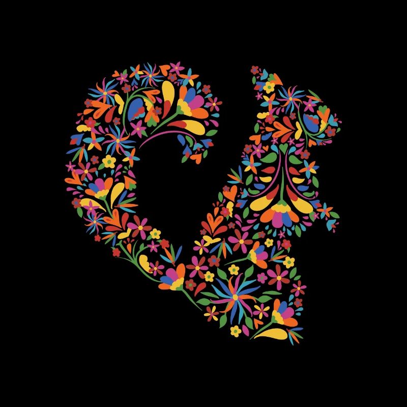 Blumen-Eichhörnchen