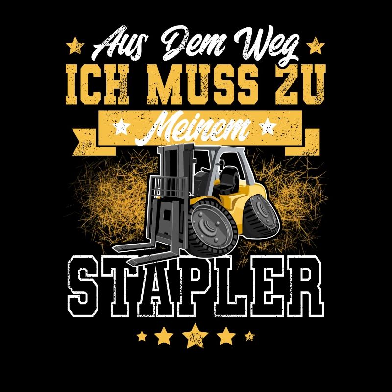 Staplerfahrer Gabelstapler Lagerist