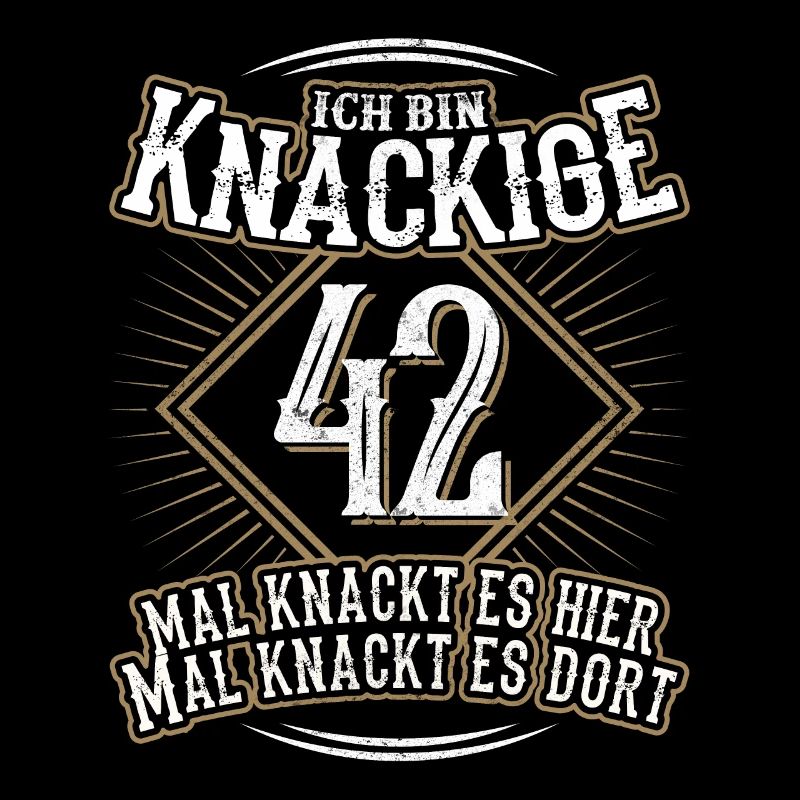 42. Geburtstag Lustig Geschenk