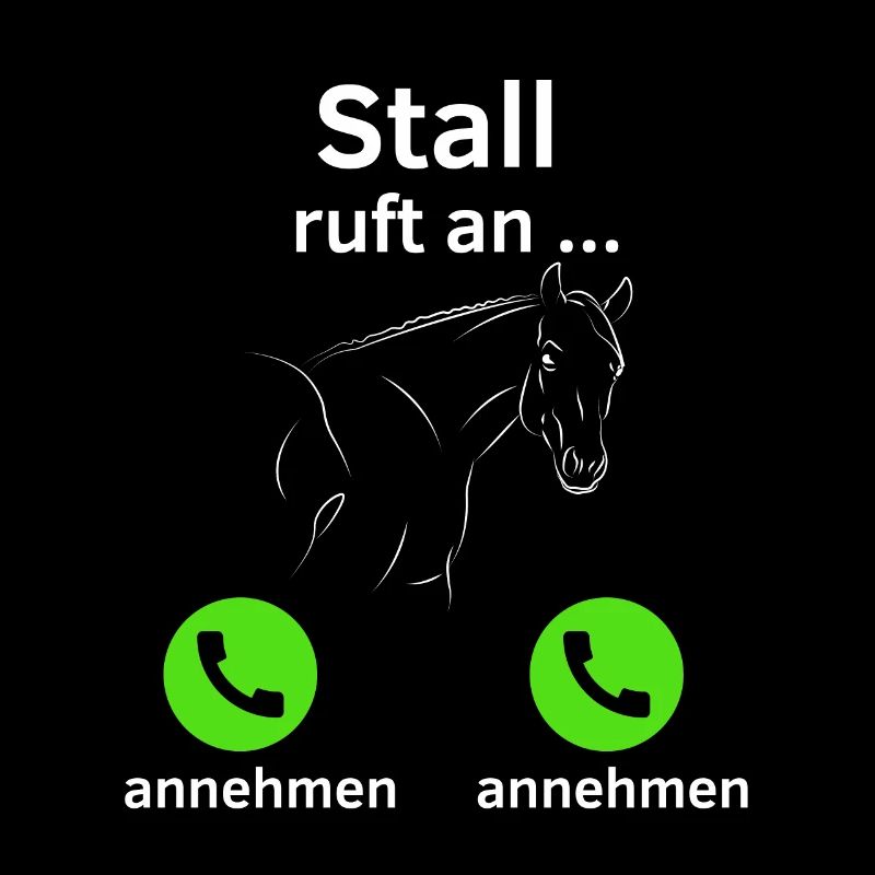 Stall ruft an - annehmen oder annehmen?