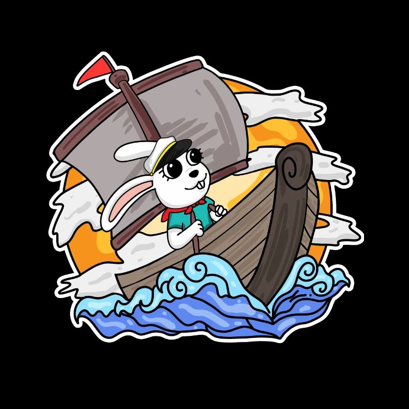 Bateau Capitaine Lapin