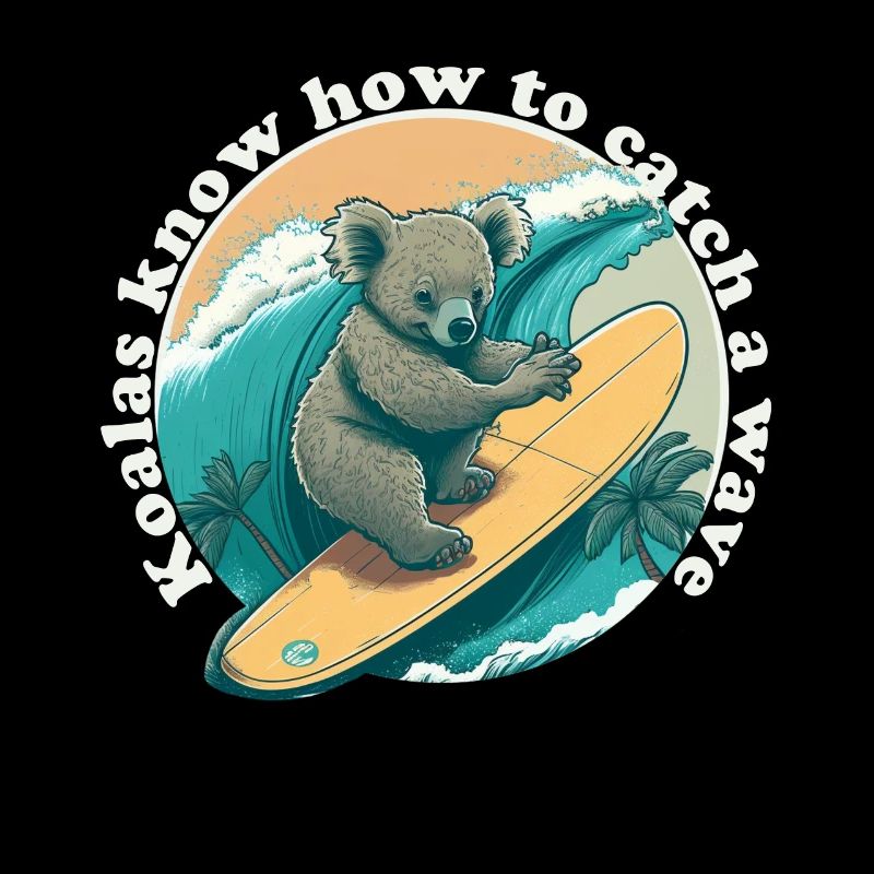 Catch a wave Koalabaer