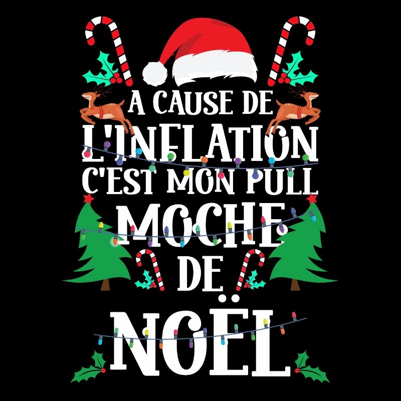 C'est Mon Pull Moche De Noël Inflation Cadeau