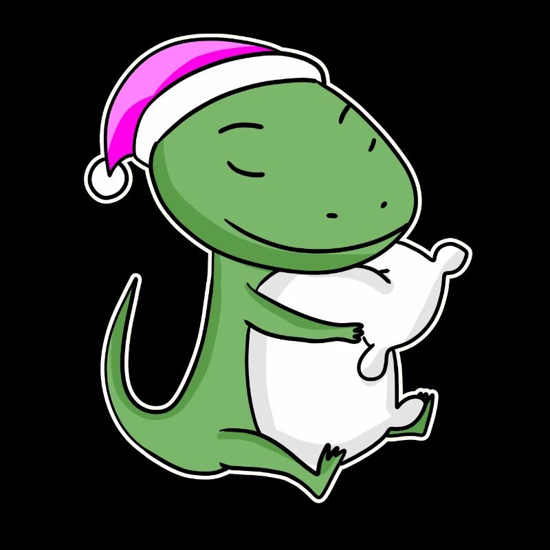 Lizard Tired Sleeping Sleeping Girl