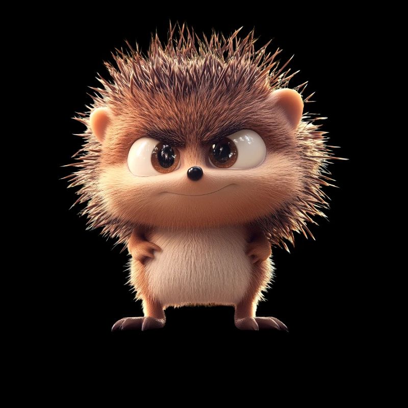 Hérisson Hérisson à ventre blanc Hérisson épineux Amour Hérisson mignon