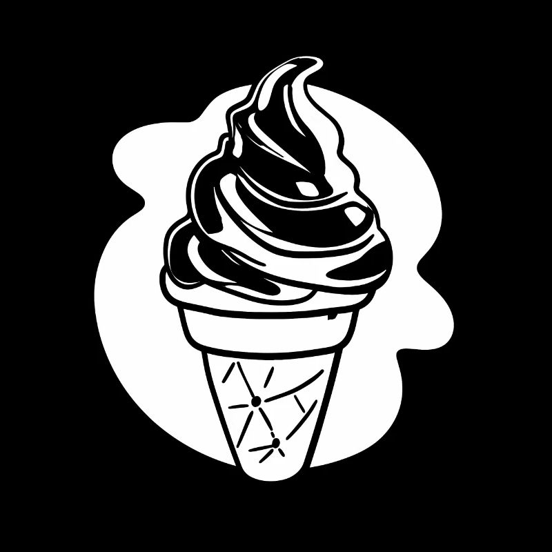 Dessin de crème glacée