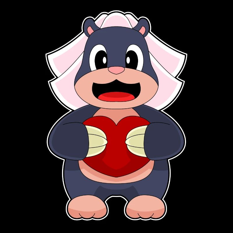 Mole Bridal Heart Wedding