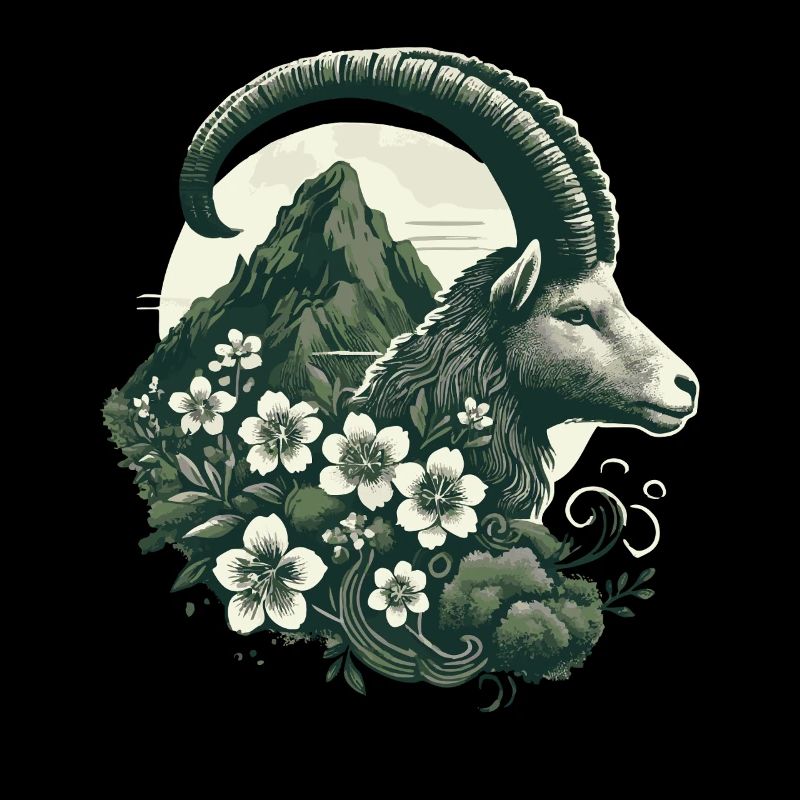 Steinbock Sternzeichen - Bergziege Astrologie