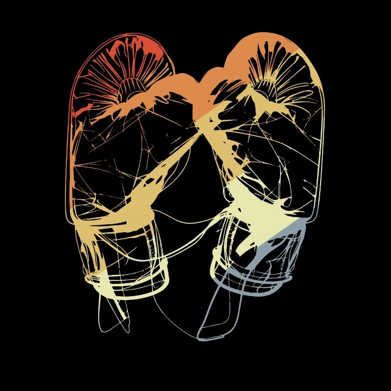 Gants de boxe rétro