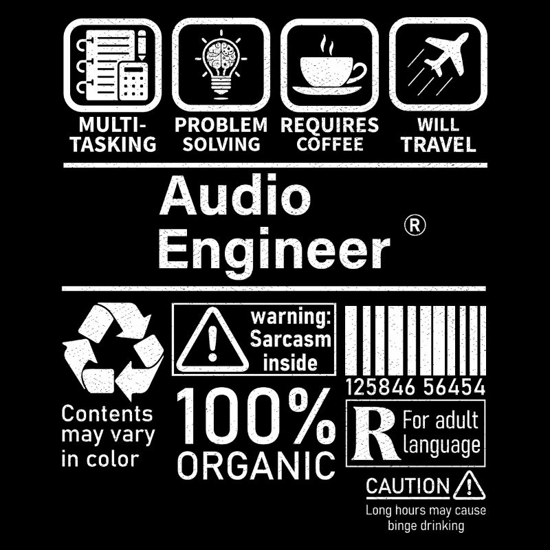 Audio Engineer multi tasking problem solving