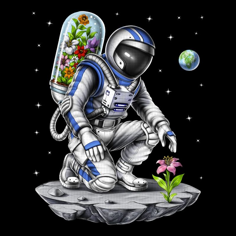 Botaniste astronaute spatial