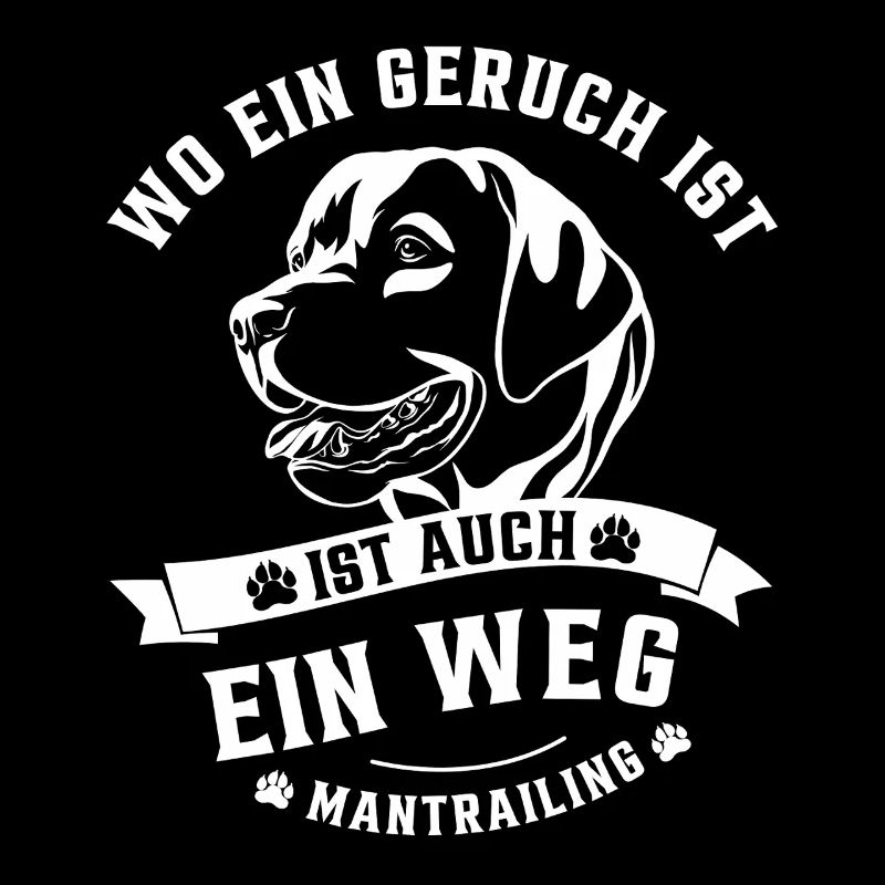 Mantrailing Labrador Wo ein Geruch da ein Weg