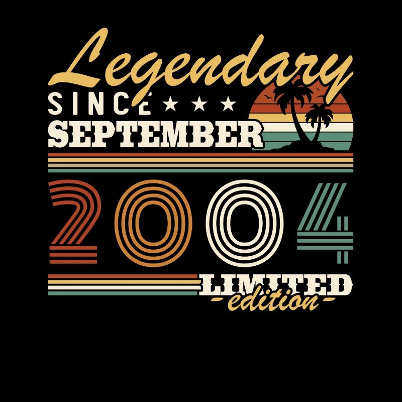 September 2004 Vintage Retro Birthday Gift