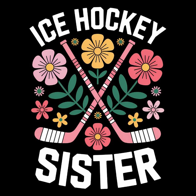 Eishockey Spruch Schwester Eishockey Geschenk