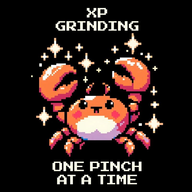 Grinding XP : Ciseaux par ciseaux | Crabe, Plage