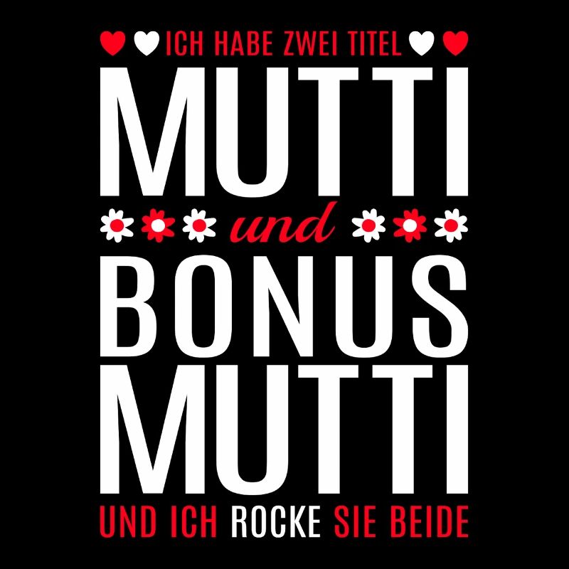 Mama Mutti Mutter Bonus Mama Muttertag Geschenk