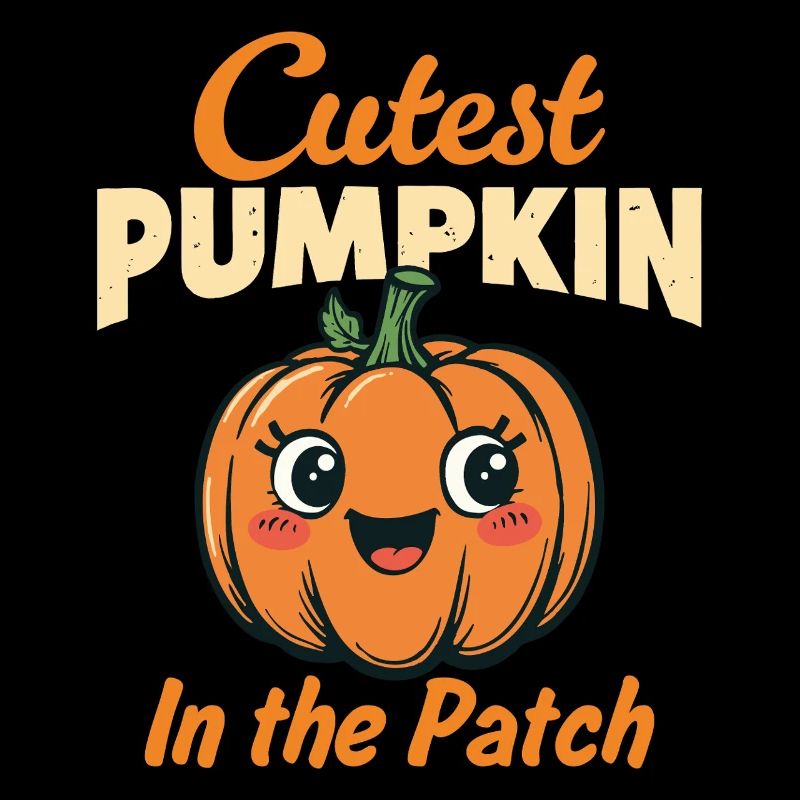 La citrouille la plus mignonne du patch